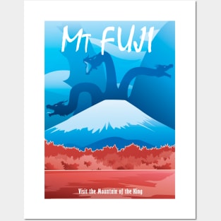 Mt. Fuji Travel Poster Posters and Art